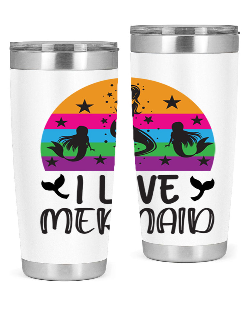 I love mermaid 230#- mermaid- Tumbler