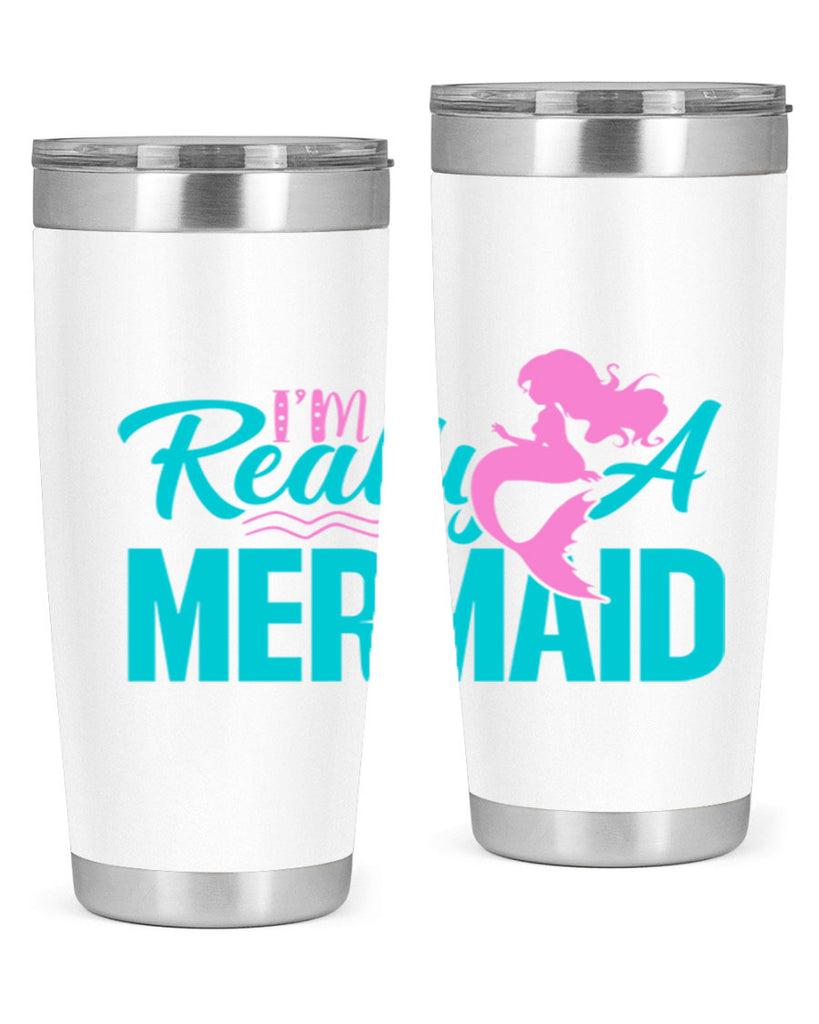 I m Really A Mermaid 212#- mermaid- Tumbler