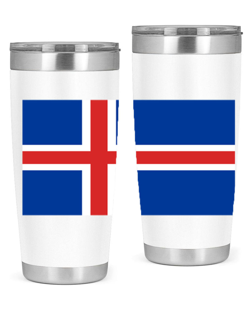 Iceland 122#- world flags- Tumbler