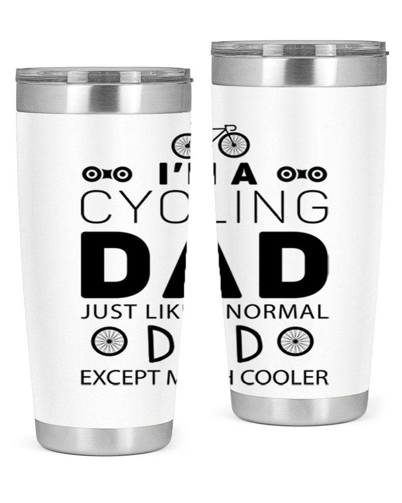 Im A Cycling Dad 4#- dad- Tumbler