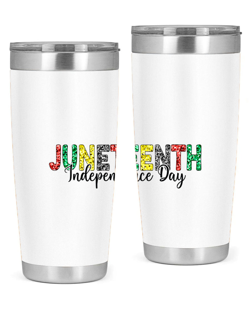 Juneteenth Independence Day 37#- Juneteenth- tumbler