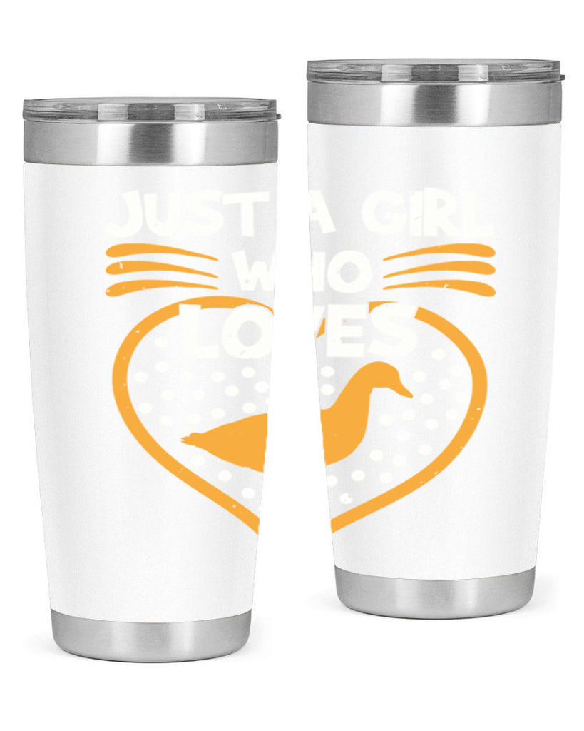 Just A Girl Who Loves Duck Style 34#- duck- Tumbler