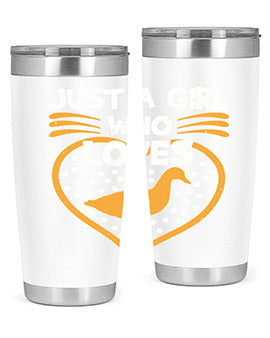 Just A Girl Who Loves Duck Style 34#- duck- Tumbler