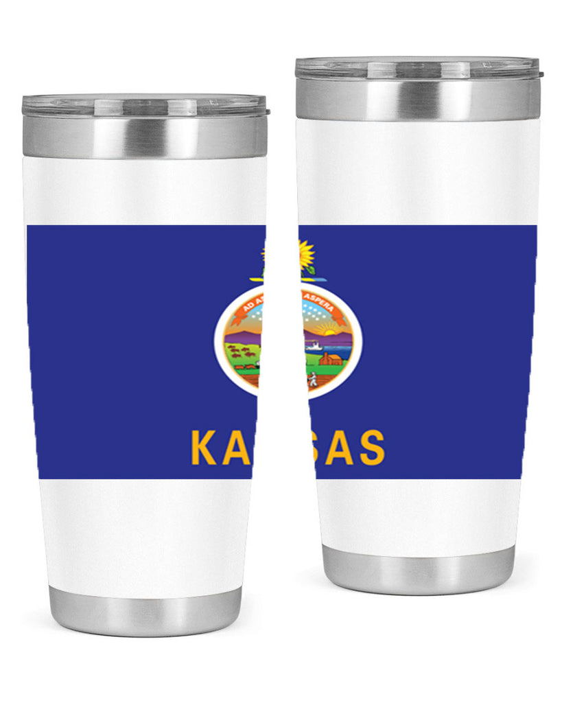 Kansas 36#- Us Flags- Tumbler