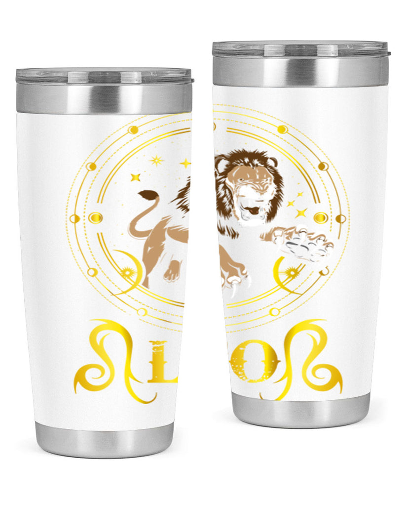 Leo 297#- zodiac- Tumbler