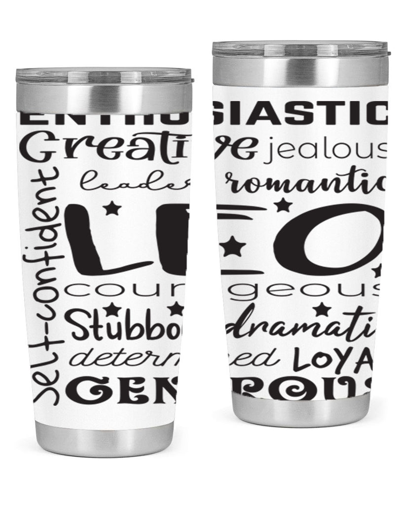 Leo 568#- zodiac- Tumbler