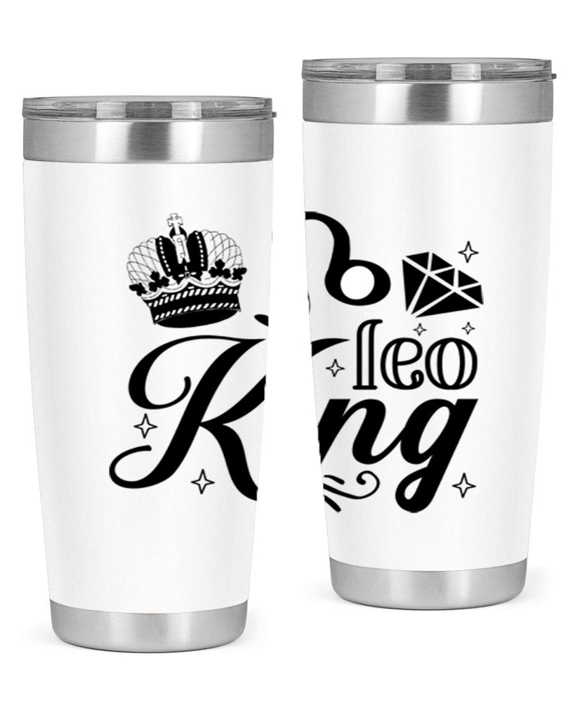 Leo king 290#- zodiac- Tumbler