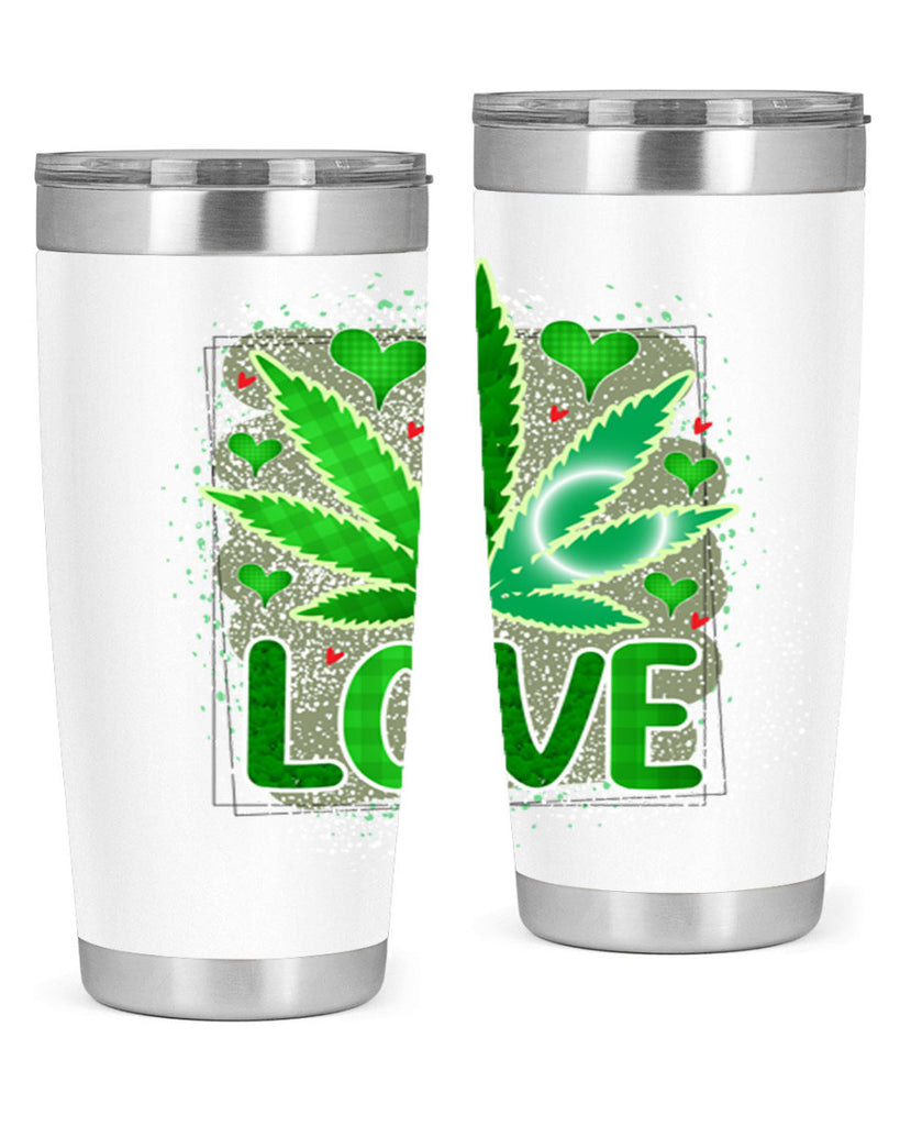 Love 188#- marijuana- Tumbler