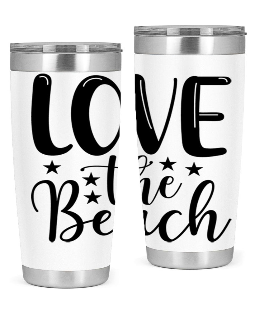 Love The Beach 305#- mermaid- Tumbler