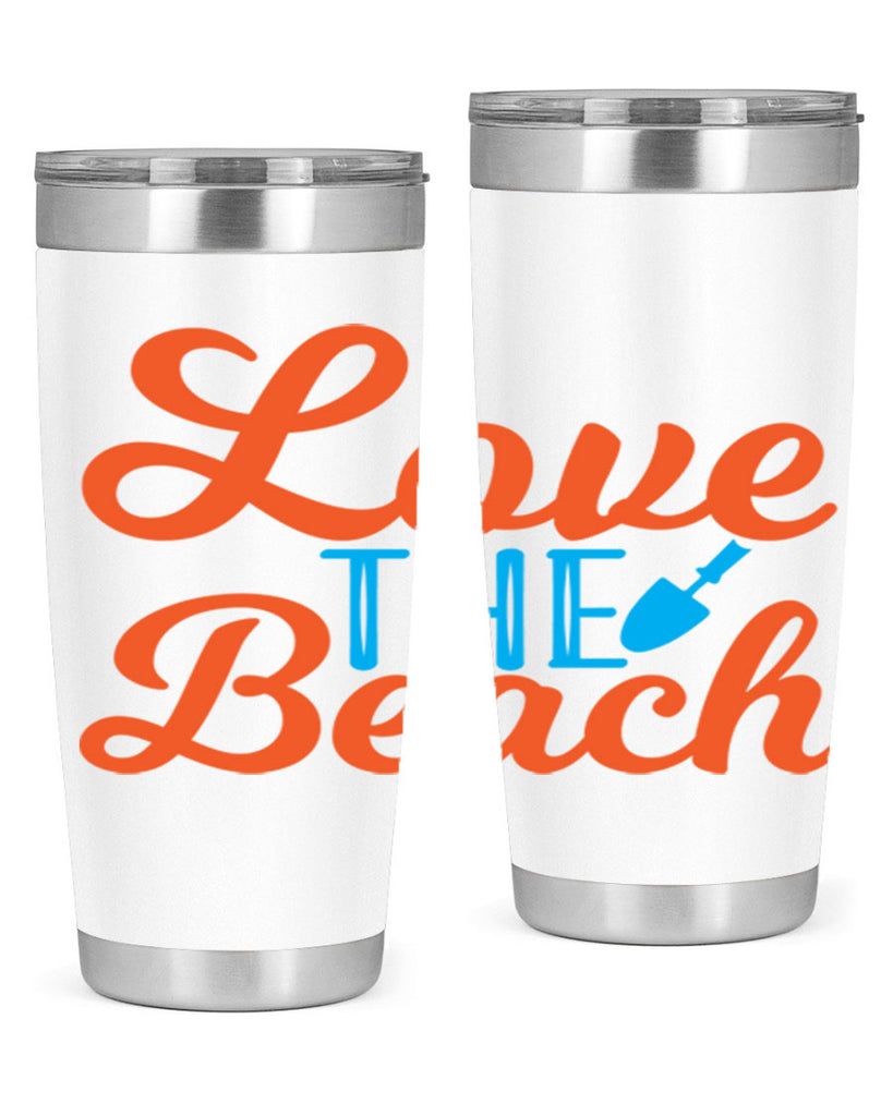 Love The Beach 306#- mermaid- Tumbler