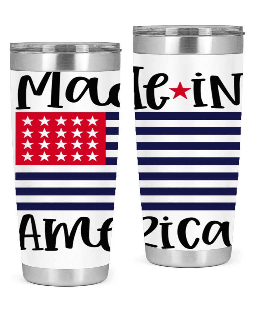 Made in America Style 164#- Fourt Of July- Tumbler