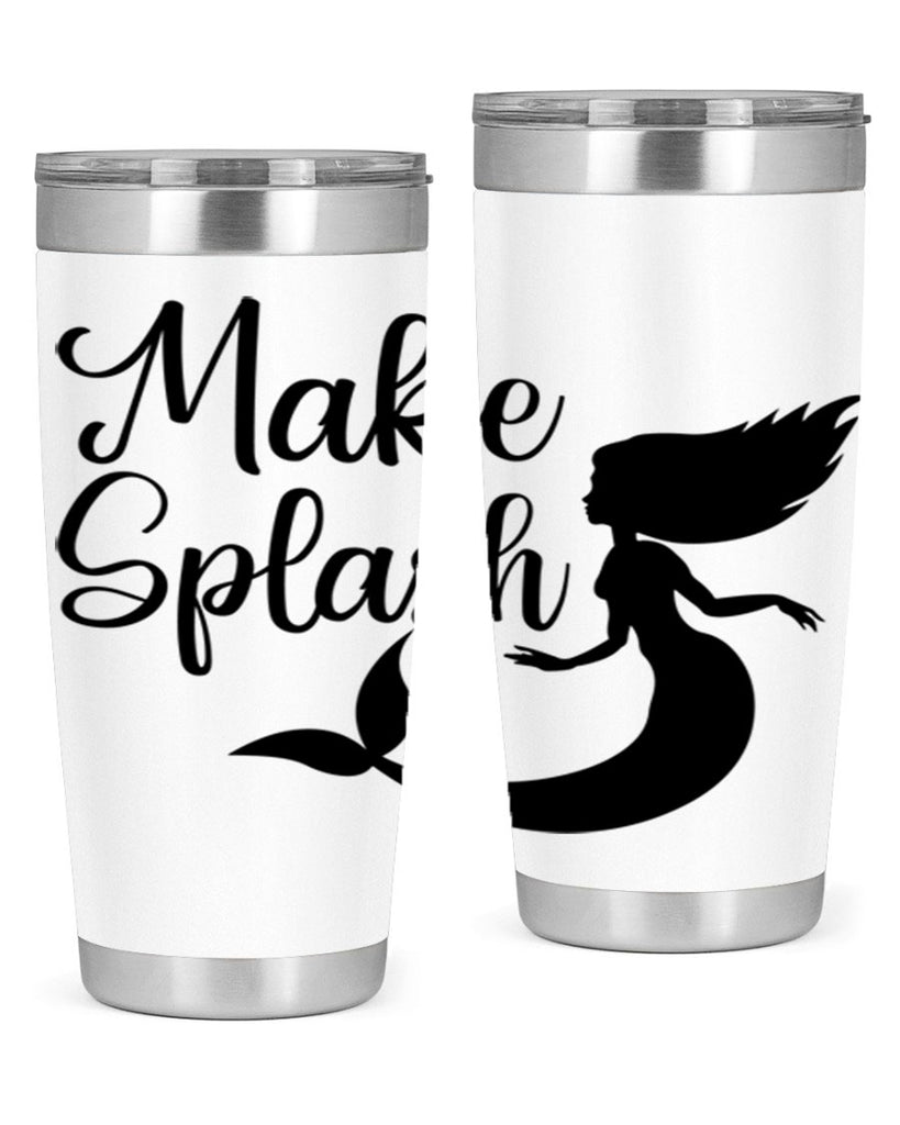 Make splash 316#- mermaid- Tumbler