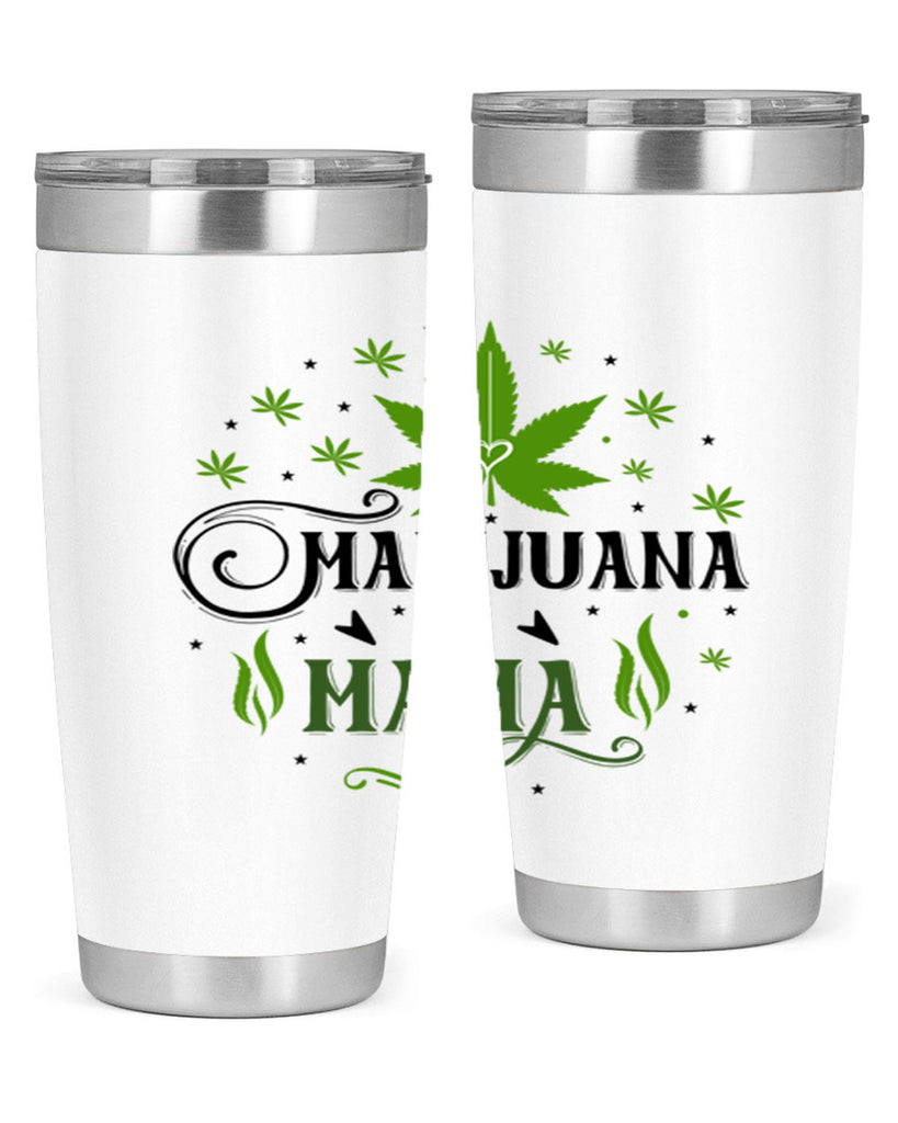 Marijuana Mama 208#- marijuana- Tumbler