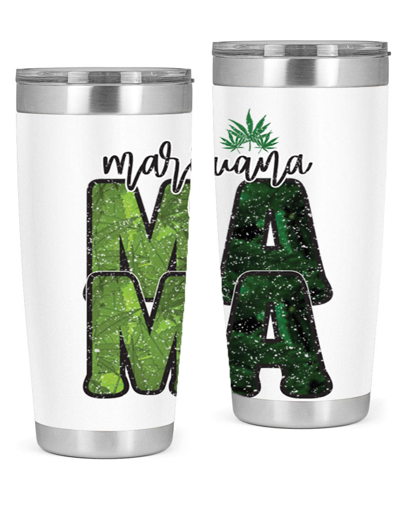 Marijuana Mama Sublimation 205#- marijuana- Tumbler