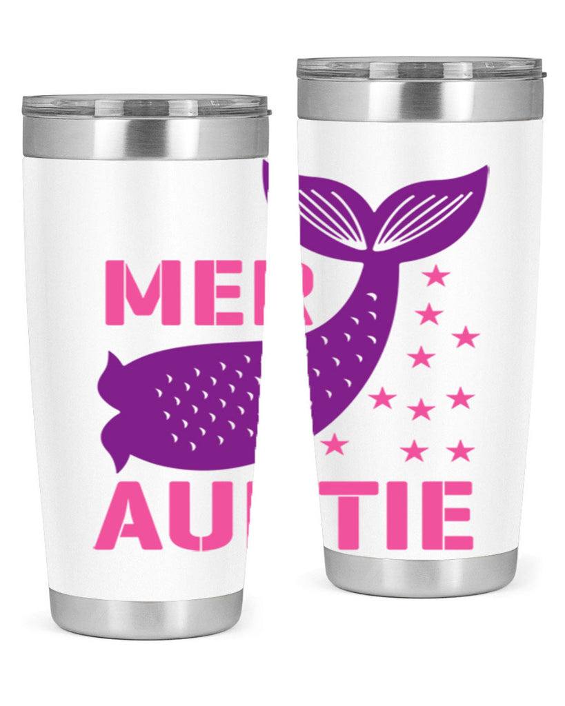 Mer Auntie 320#- mermaid- Tumbler