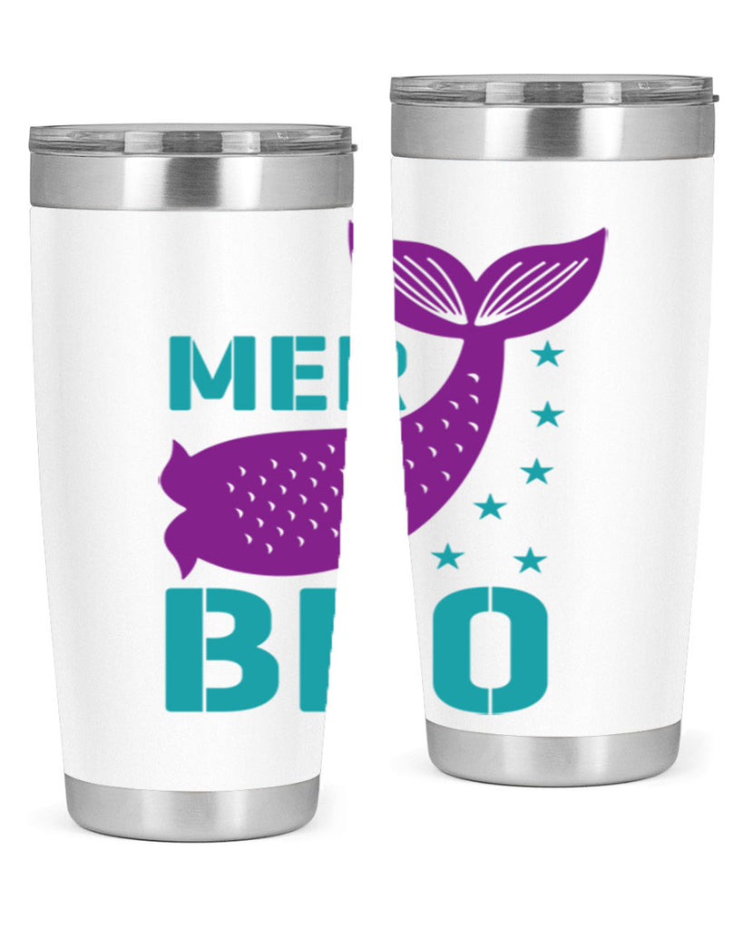 Mer Bro 322#- mermaid- Tumbler