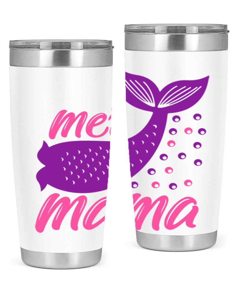 Mer Mama 335#- mermaid- Tumbler