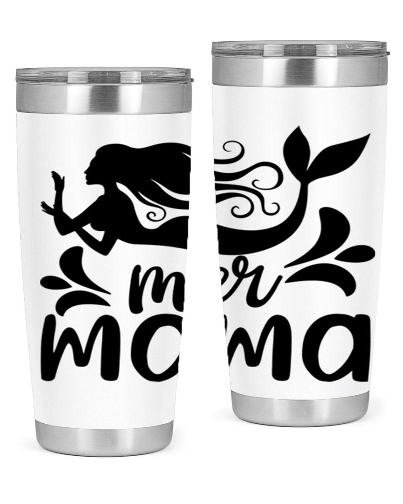 Mer mama 349#- mermaid- Tumbler