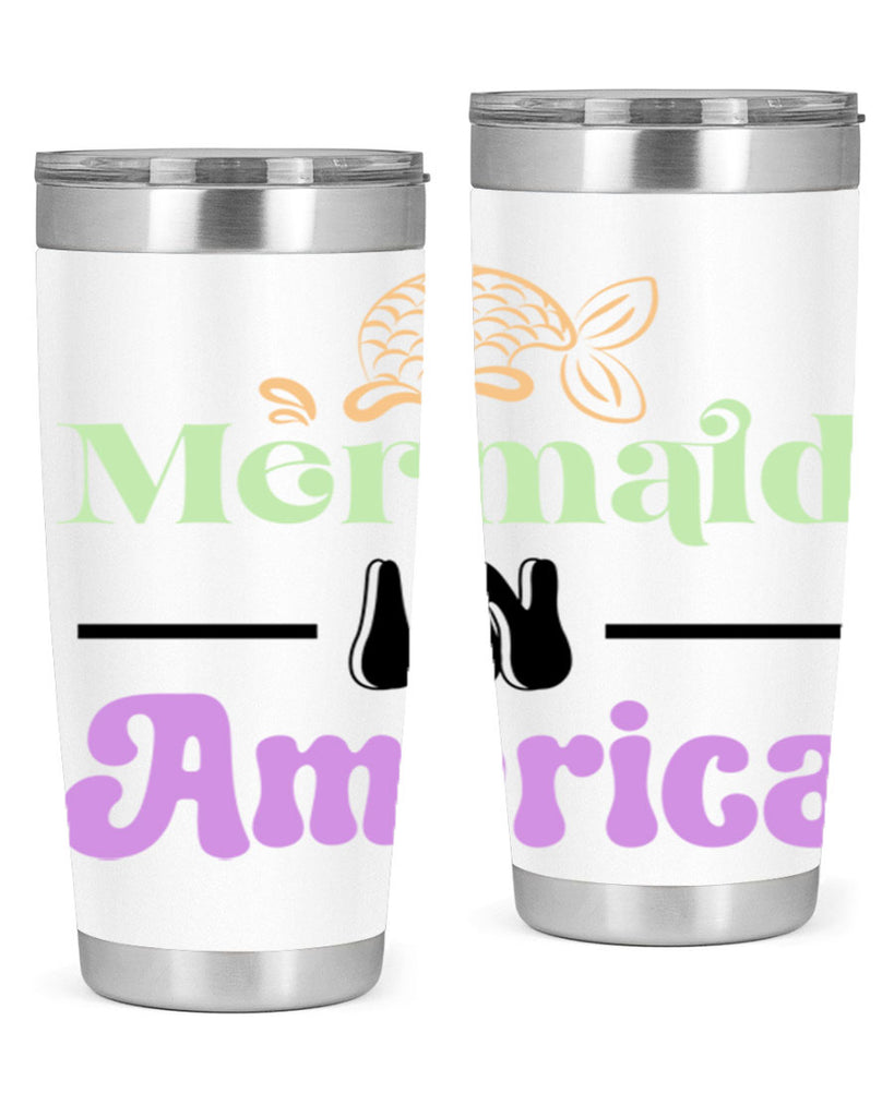 Mermaid In America 420#- mermaid- Tumbler
