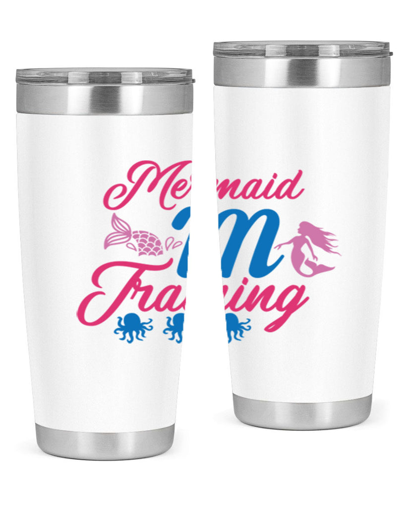 Mermaid In Training 363#- mermaid- Tumbler