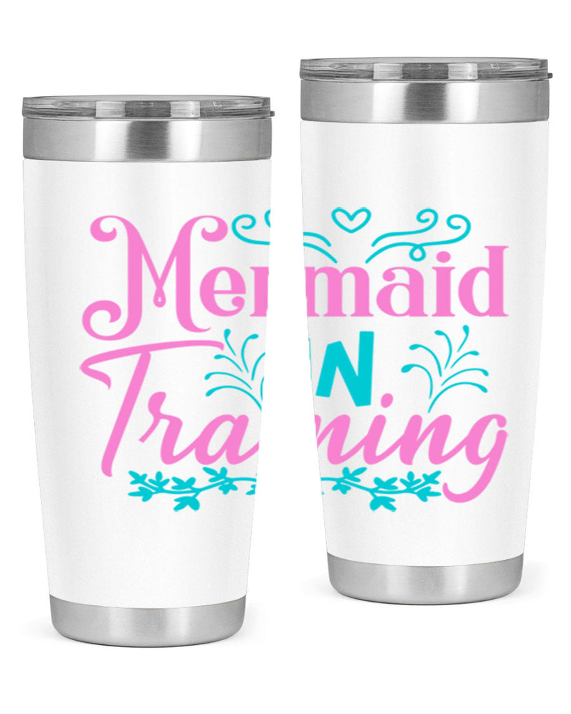 Mermaid In Training 366#- mermaid- Tumbler