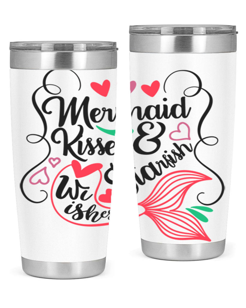 Mermaid Kisses Starfish Wishes 368#- mermaid- Tumbler