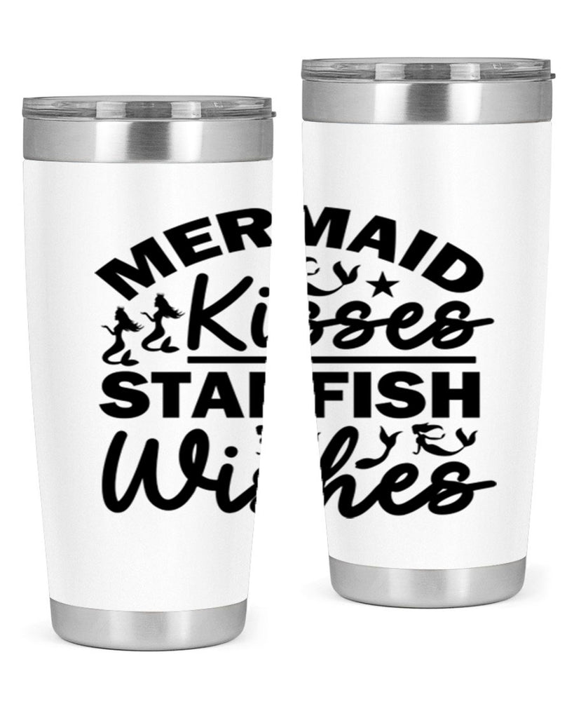 Mermaid Kisses Starfish Wishes 424#- mermaid- Tumbler