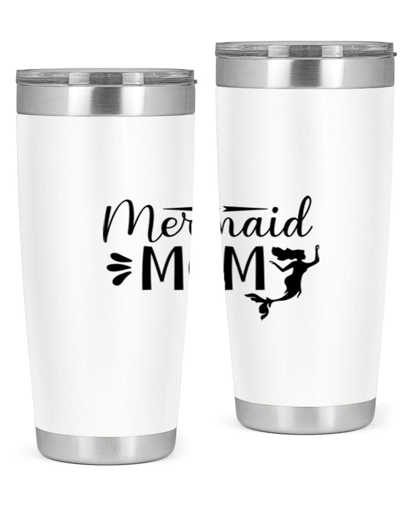 Mermaid Mom 372#- mermaid- Tumbler