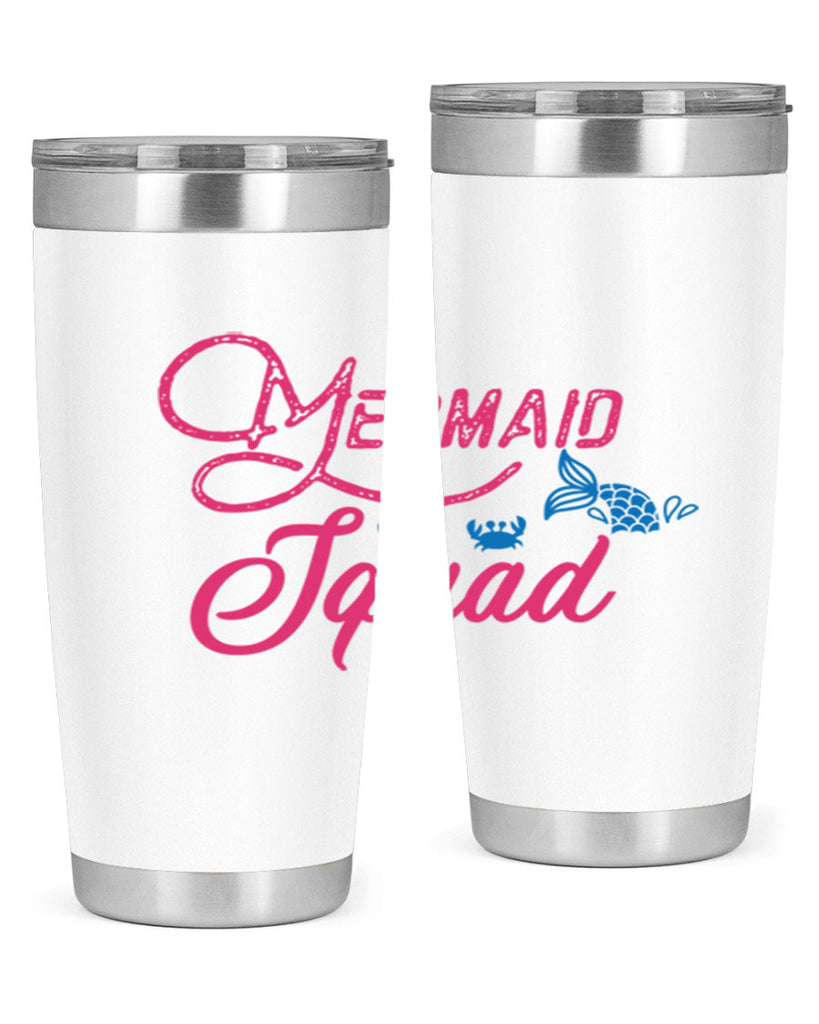 Mermaid Squad 383#- mermaid- Tumbler