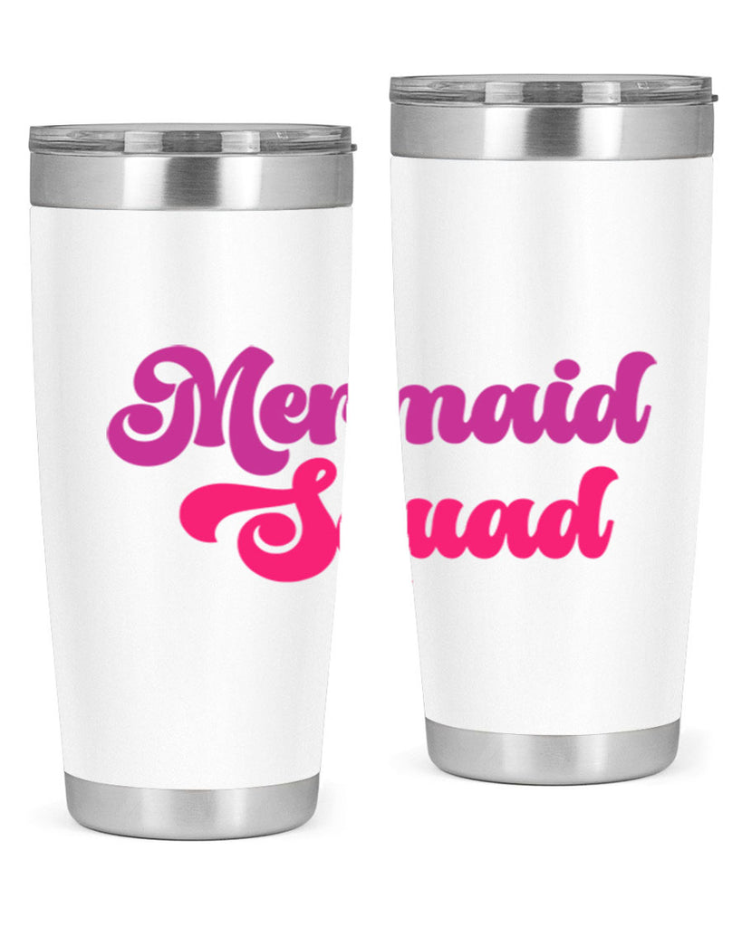 Mermaid Squad 384#- mermaid- Tumbler