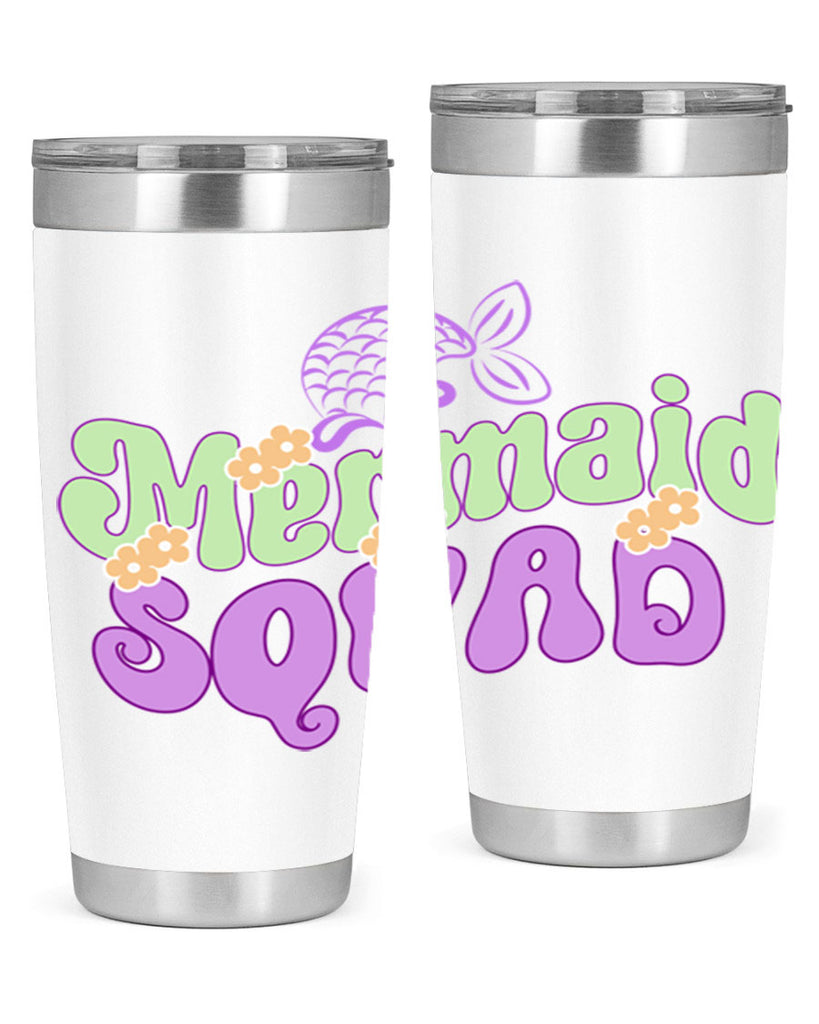 Mermaid Squad 445#- mermaid- Tumbler