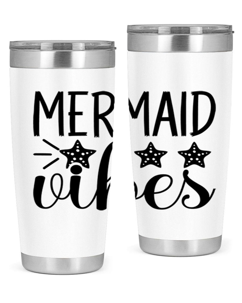 Mermaid Vibes 457#- mermaid- Tumbler