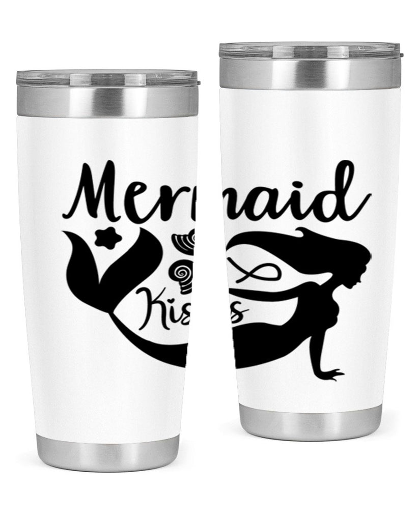 Mermaid kisses design 428#- mermaid- Tumbler