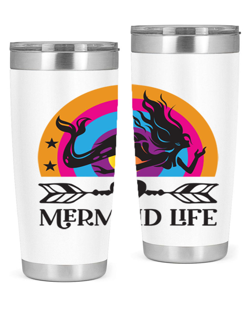 Mermaid life 431#- mermaid- Tumbler