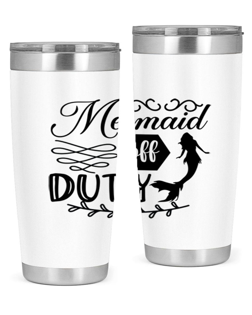 Mermaid off duty 432#- mermaid- Tumbler