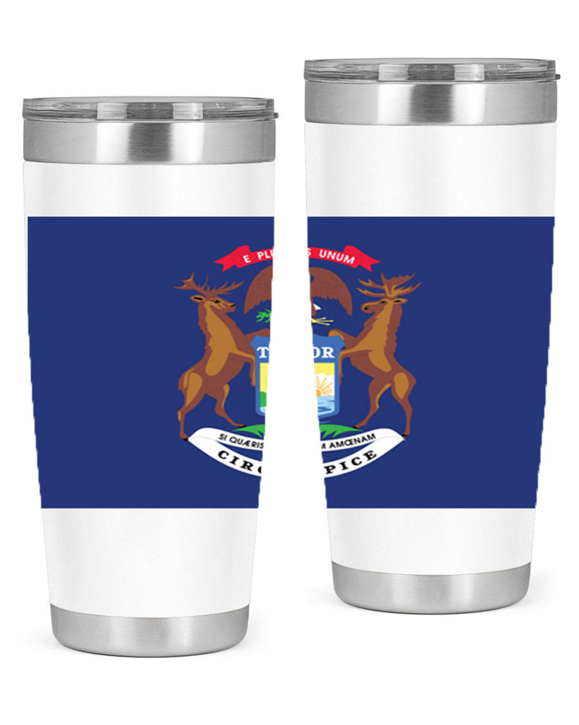 Michigan 30#- Us Flags- Tumbler