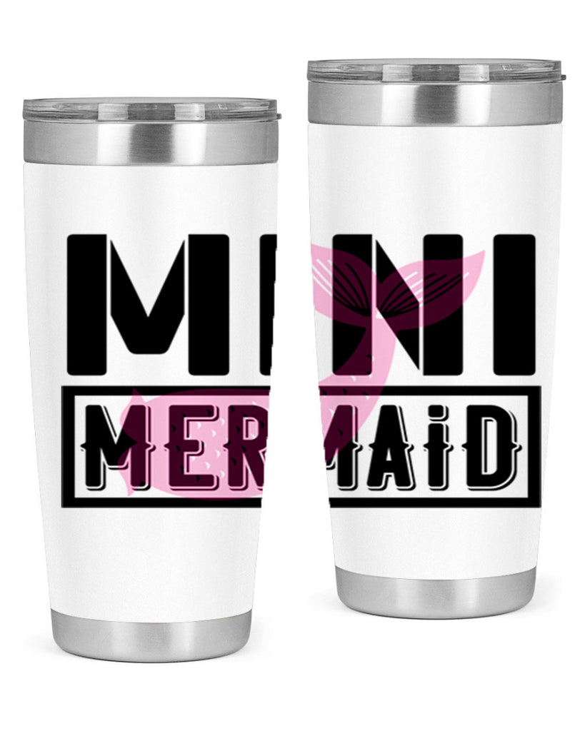 Mini mermaid 504#- mermaid- Tumbler