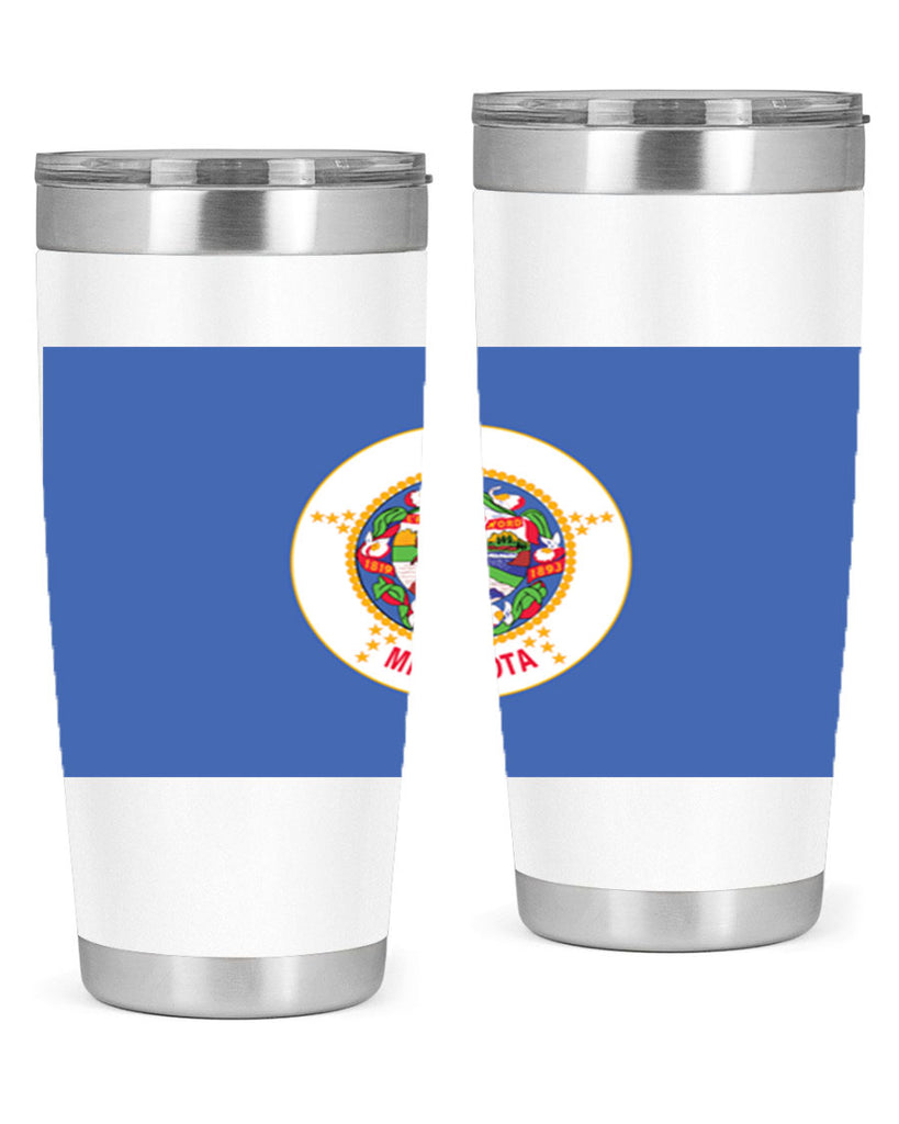 Minnesota 29#- Us Flags- Tumbler