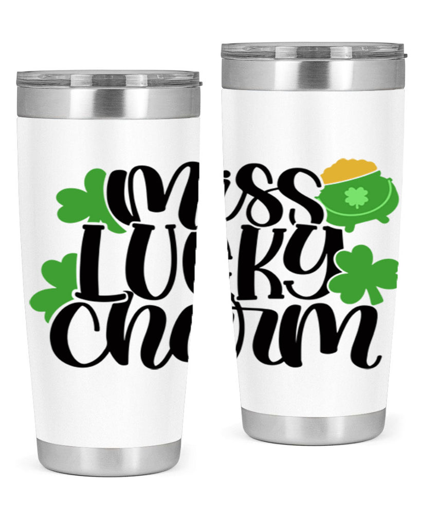 Miss Lucky Charm Style 48#- St Patricks Day- Tumbler