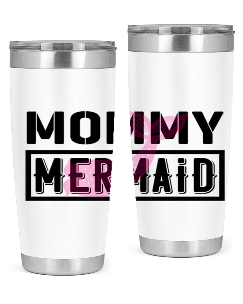 Mommy mermaid 514#- mermaid- Tumbler