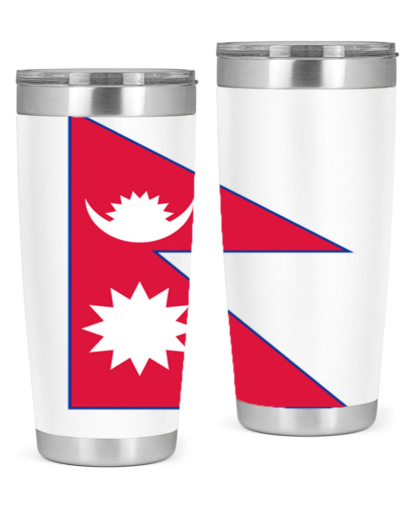 Nepal 76#- world flags- Tumbler