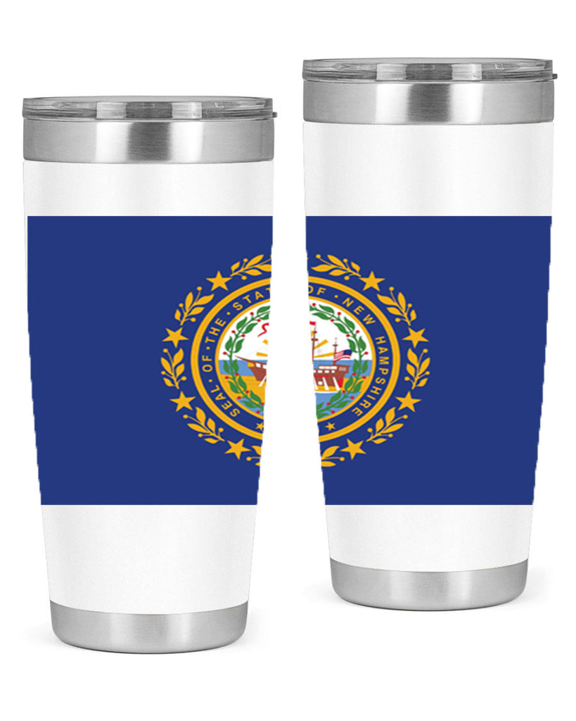 New Hampshire 23#- Us Flags- Tumbler