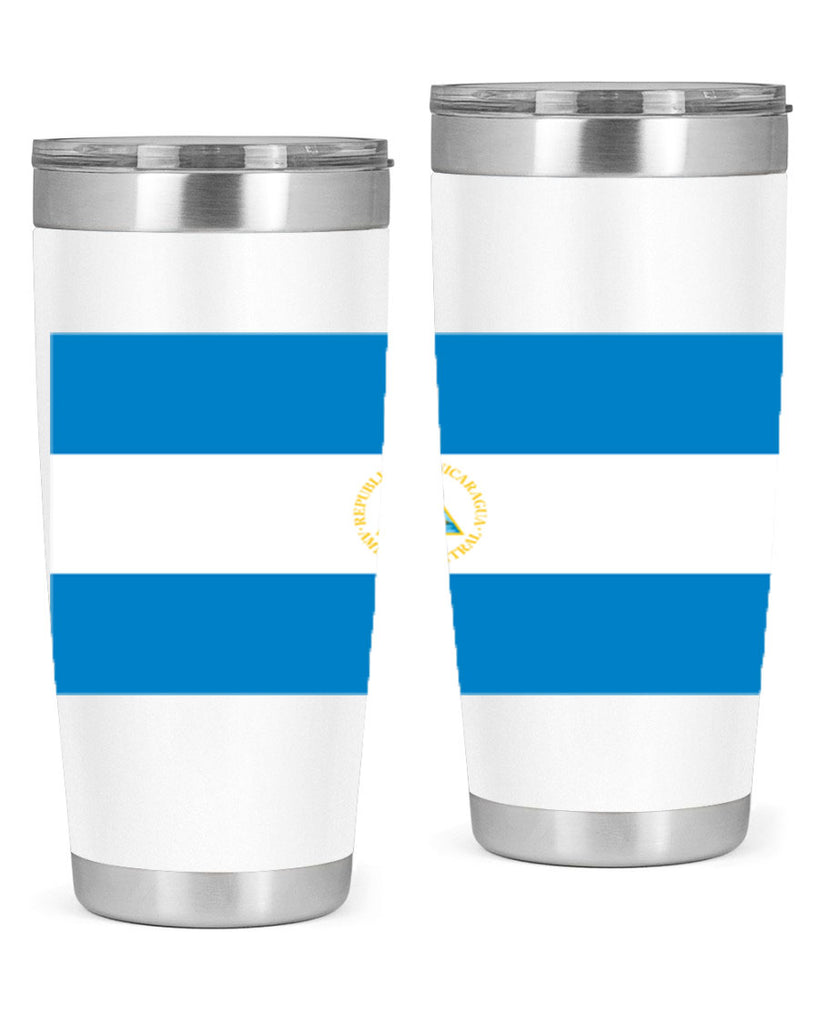 Nicaragua 73#- world flags- Tumbler