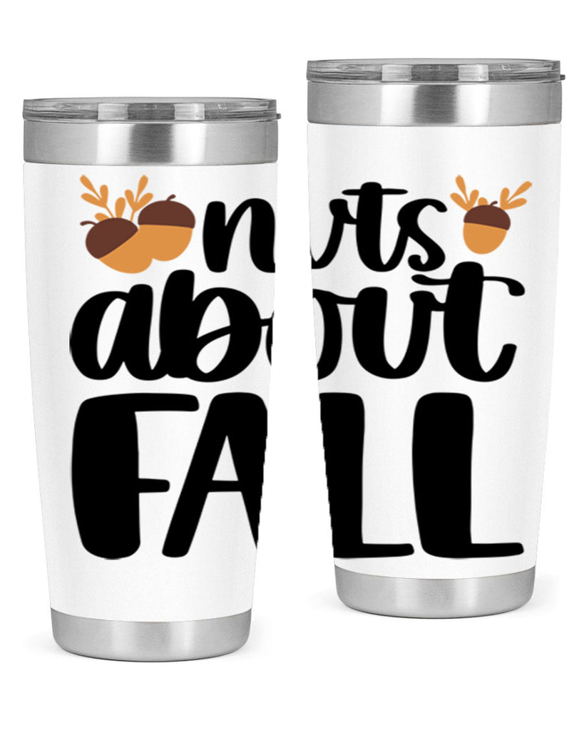 Nuts About Fall 503#- fall- Tumbler