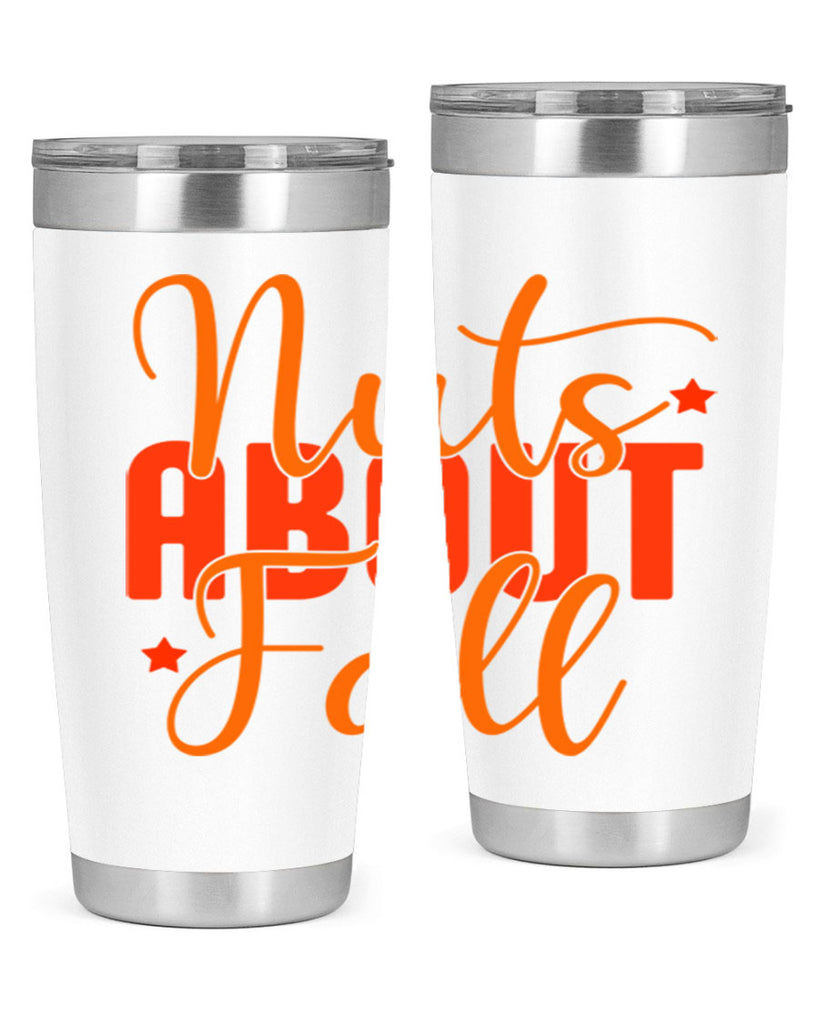 Nuts About Fall Design 444#- fall- Tumbler