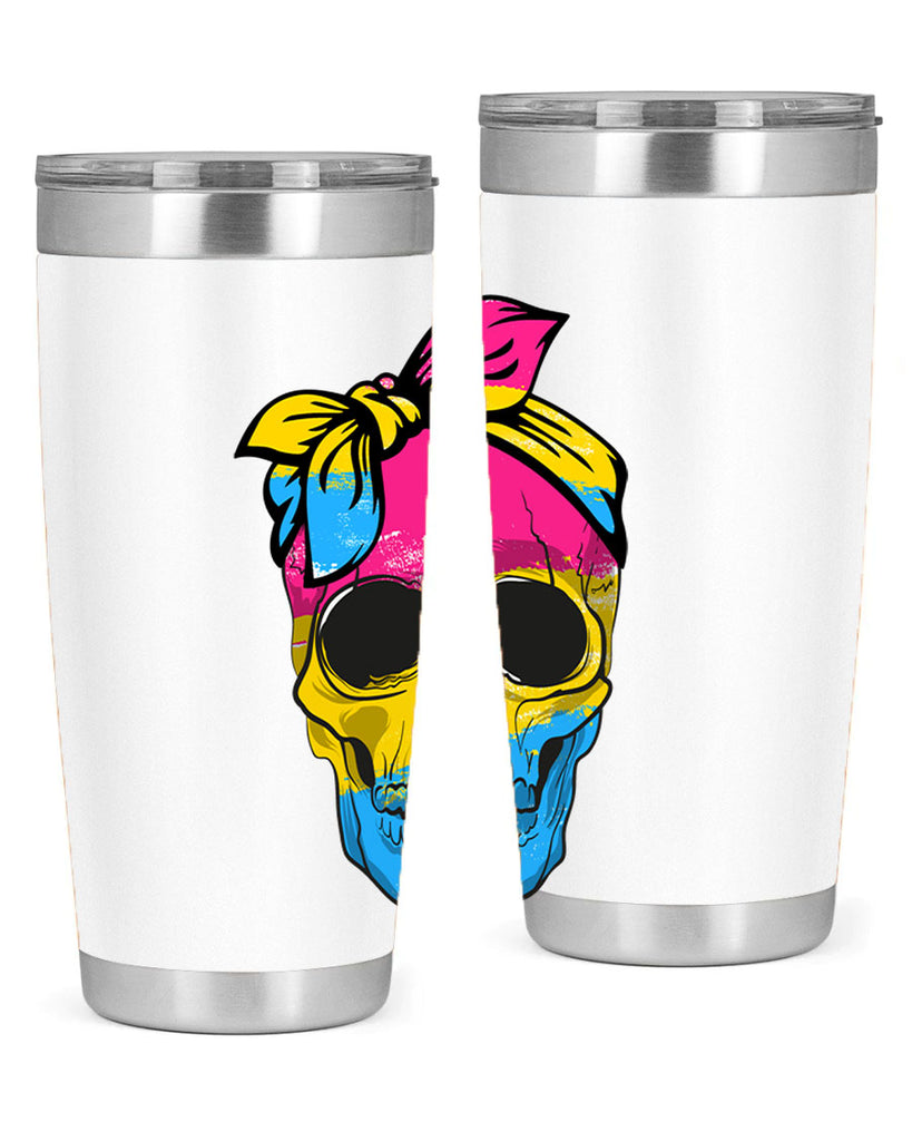 Pansexual Lgbtq Skull Gay Pride Png 30#- lgbt- Tumbler