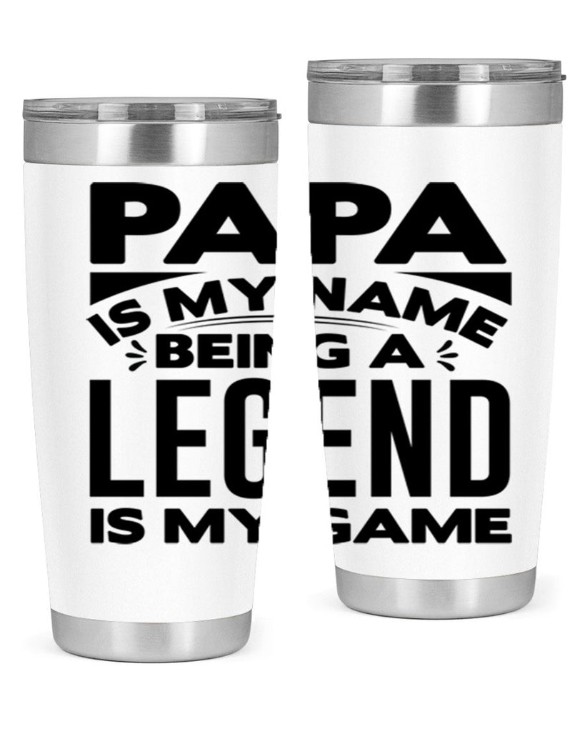 Papa 125#- grandpa - papa- Tumbler