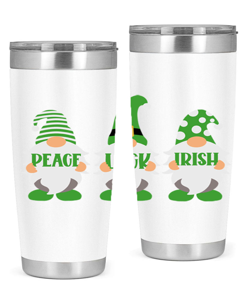 Peace Luck Irish Style 41#- St Patricks Day- Tumbler