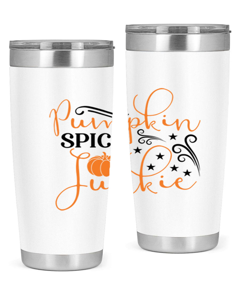 Pumpkin Spice Junkie 549#- fall- Tumbler