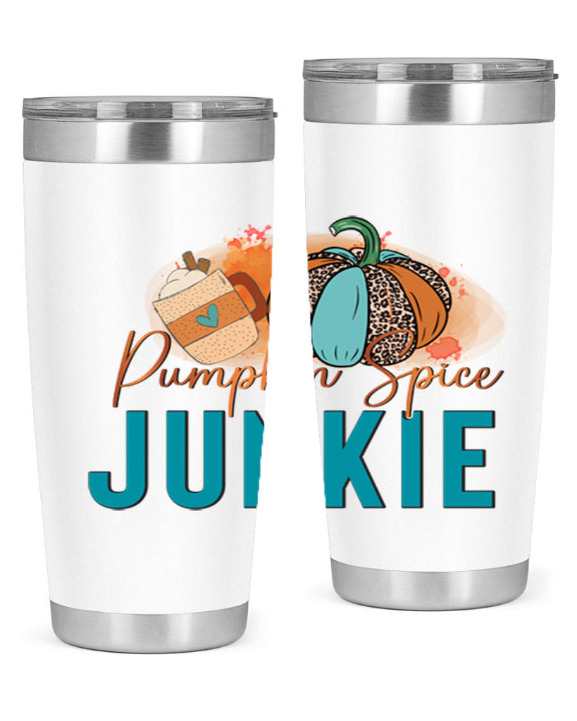 Pumpkin Spice Junkie 550#- fall- Tumbler